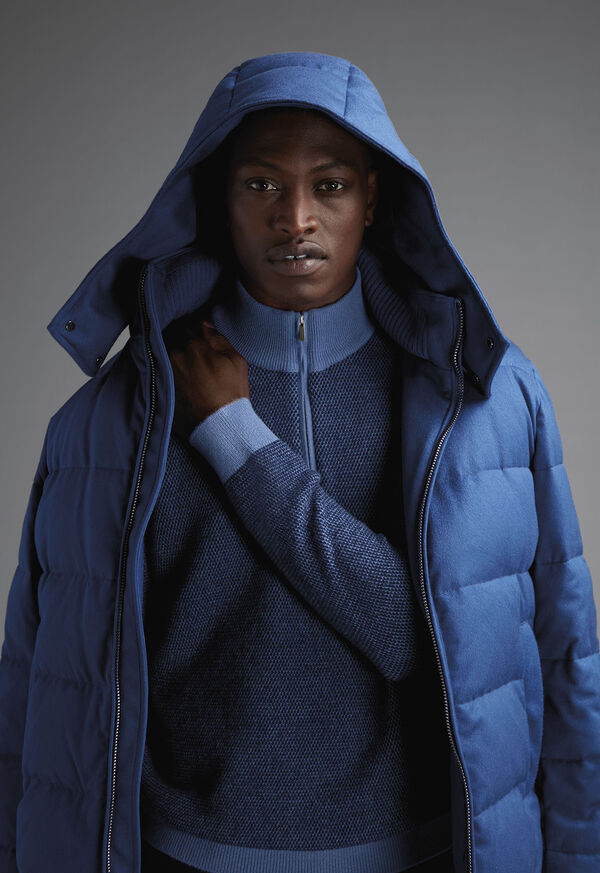 Paul Stuart Shop Cashmere Puffer Look, image 2